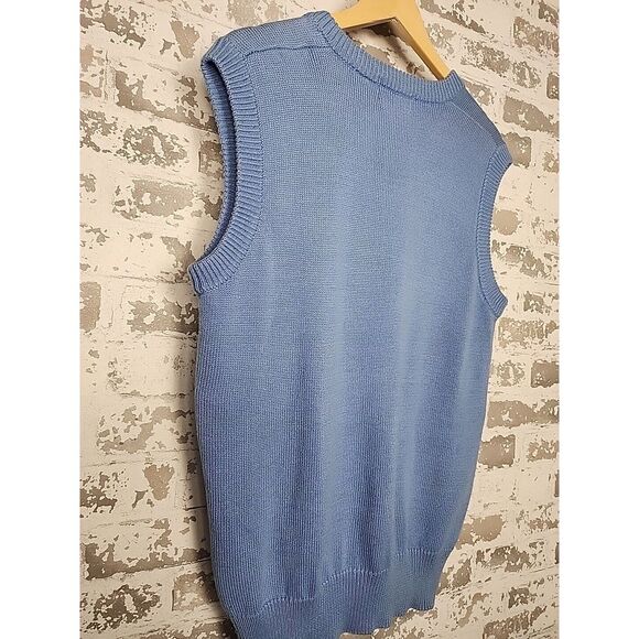 Aureus Golf Sweater Mens Large Blue‎ TPC Sawgrass Embroidered Vintage - Picture 6 of 9